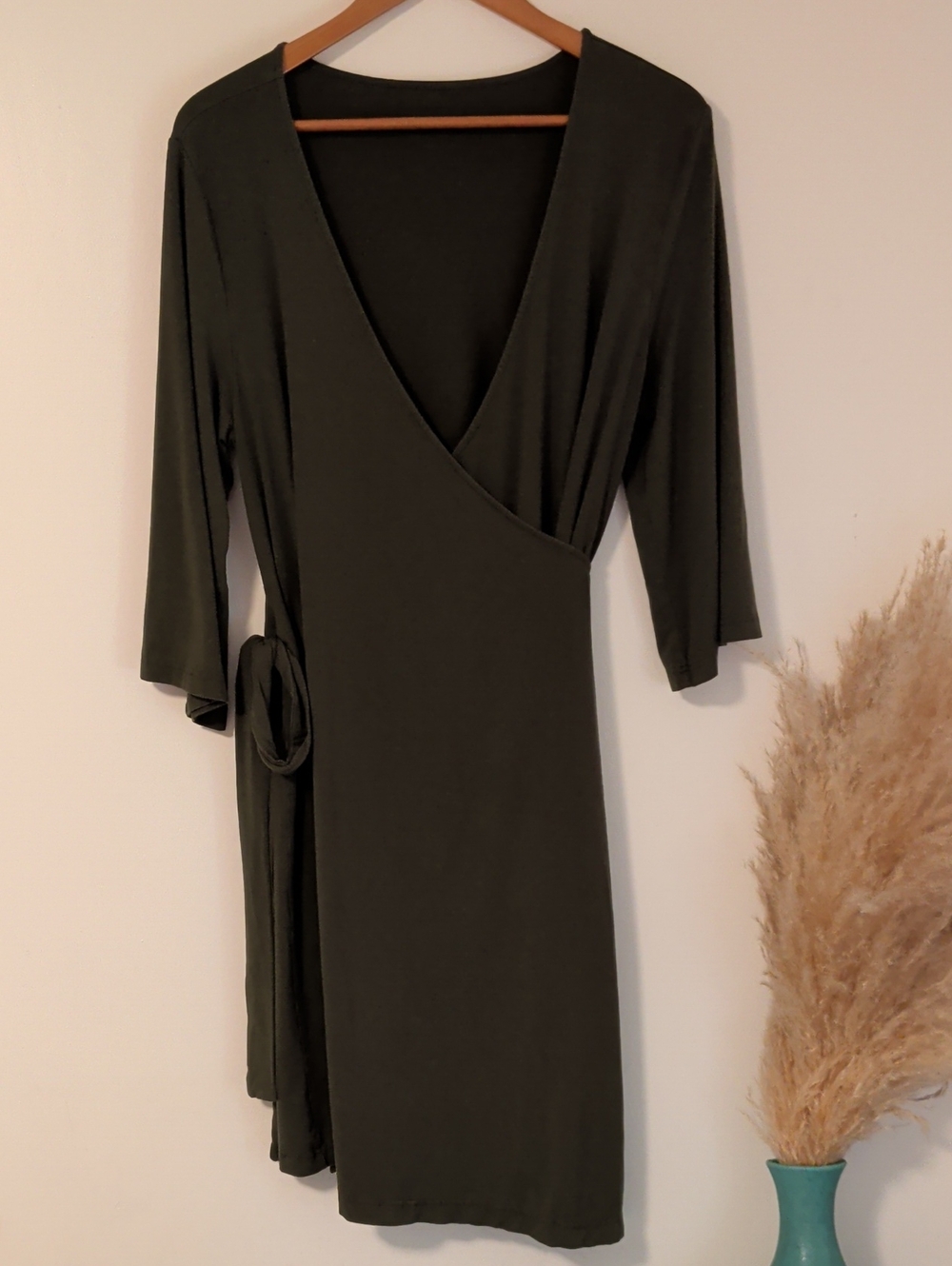 Caden Lane Maternity Robe In Olive